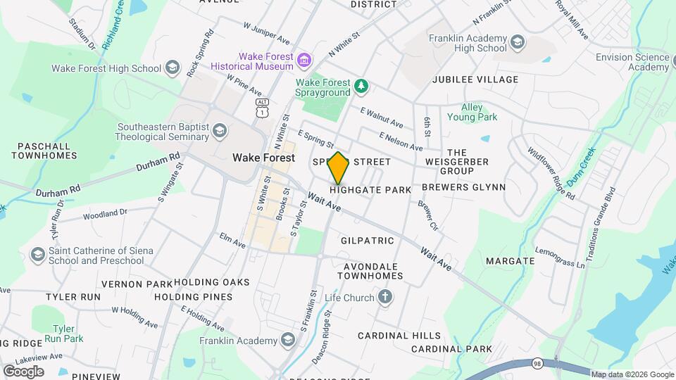 119 N Franklin St Mapa y Detalles de la Ubicación