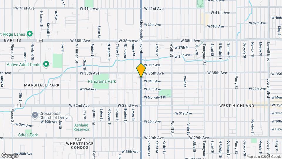 3371 Sheridan Boulevard, Unit 3367 Map and Location Details