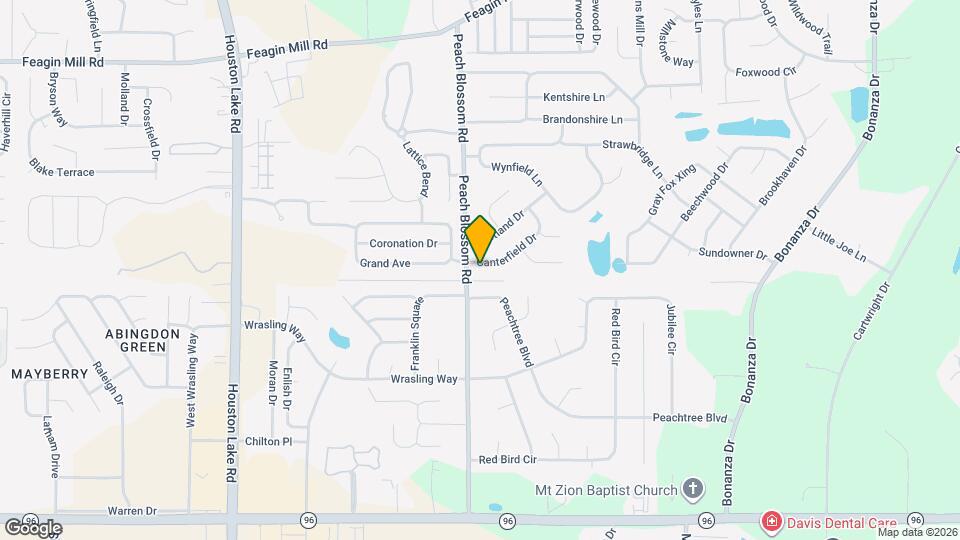 313 Canterfield Dr Map and Location Details