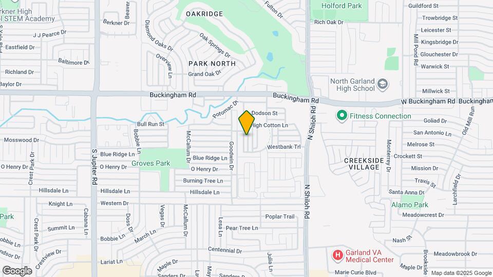 1634 Goodfield Ln Map and Location Details