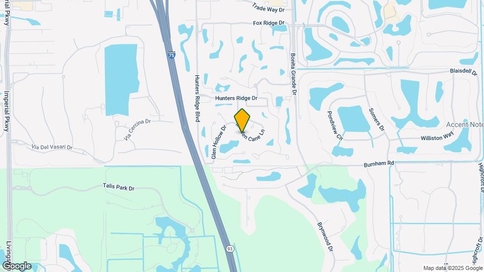 12817 Maiden Cane Ln Mapa y Detalles de la Ubicación