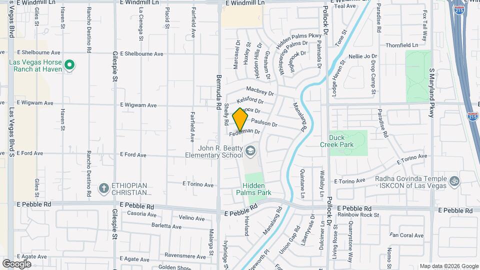 8601 Willeford Ct Map and Location Details
