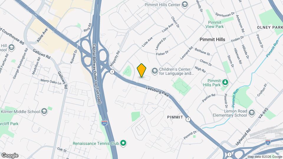 2008 Tysons Ridgeline Rd Map and Location Details