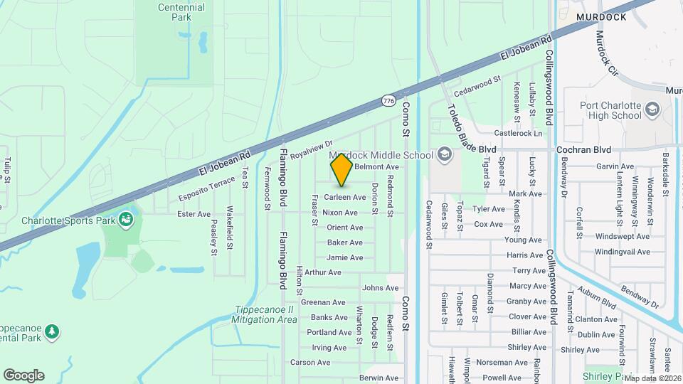17116 Carleen Ave Mapa y Detalles de la Ubicación