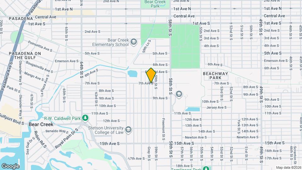 702 Gray St S Map and Location Details