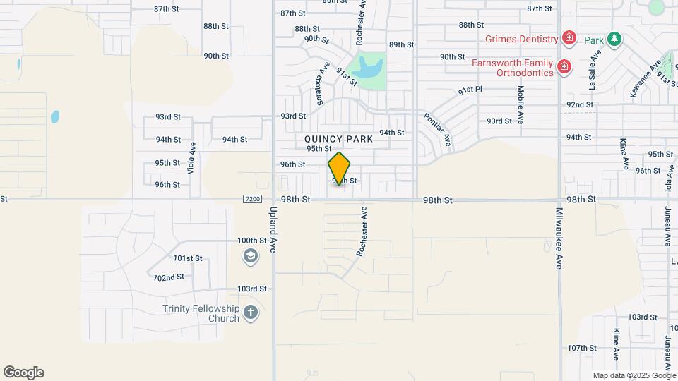9706 Ridgely Ave Map and Location Details
