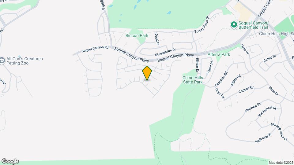 16466 Denhaven Ct Map and Location Details