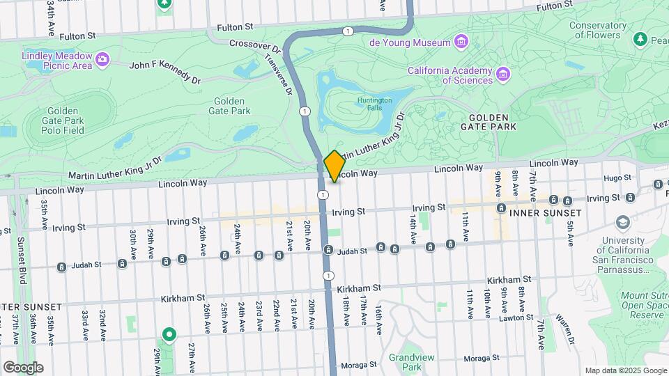1231 18th Ave Map and Location Details