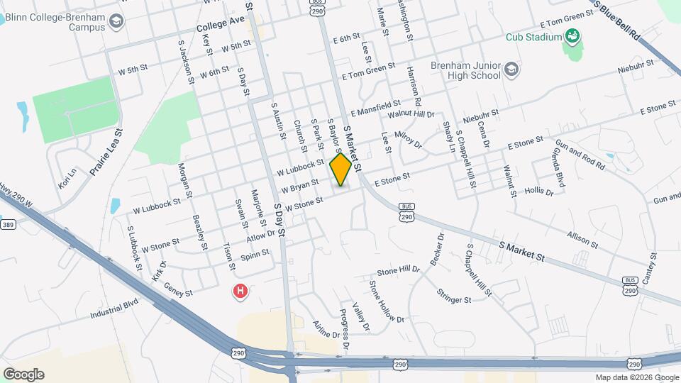 103 E Stone St Map and Location Details