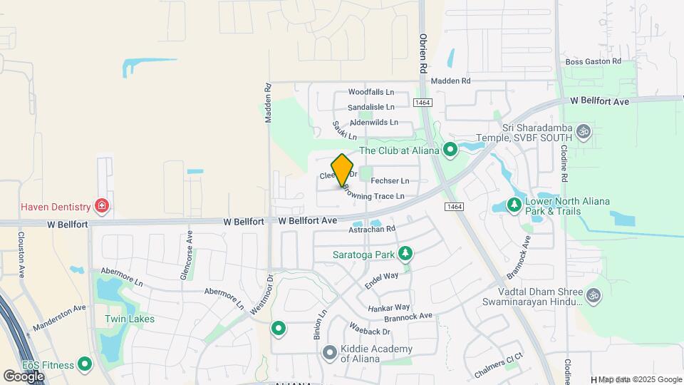 17527 Browning Trace Ln Map and Location Details