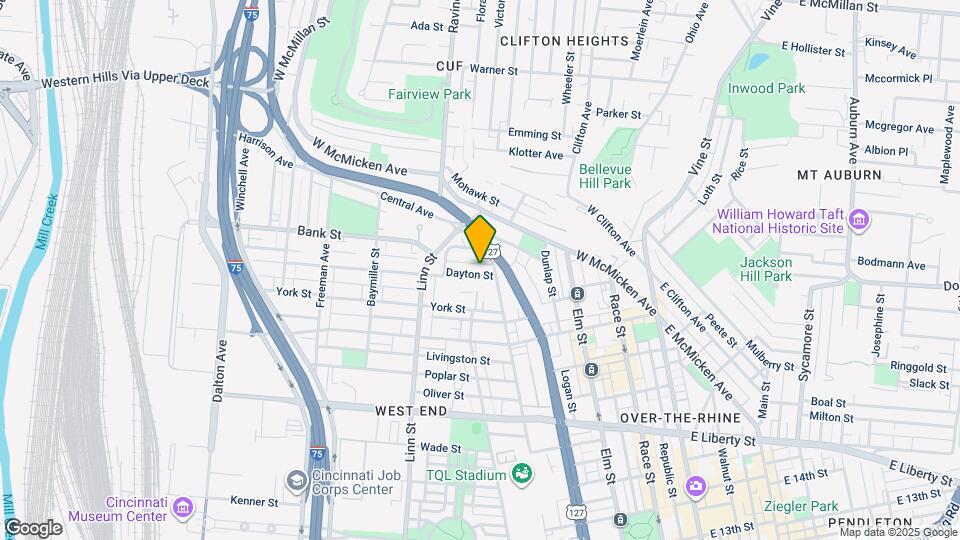 414 Dayton St Map and Location Details