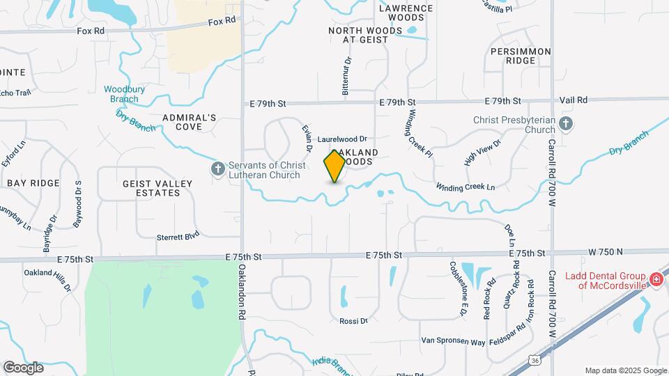 7641 Blackthorn Ct Map and Location Details