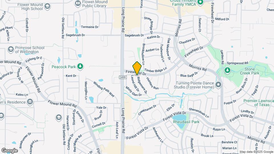 2817 Ridgemere Dr Map and Location Details