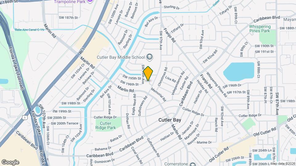 19520 SW 97th Pl Map and Location Details