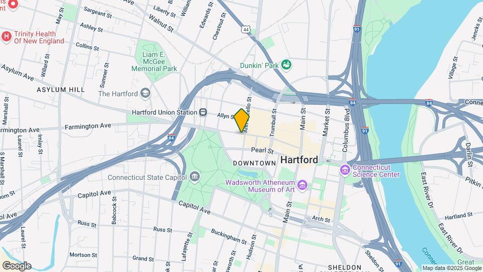 Hartford Lofts Mapa y Detalles de la Ubicación