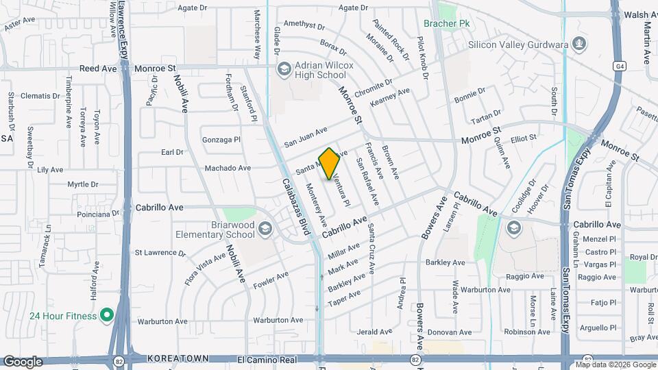 2183 San Antonio Pl Map and Location Details