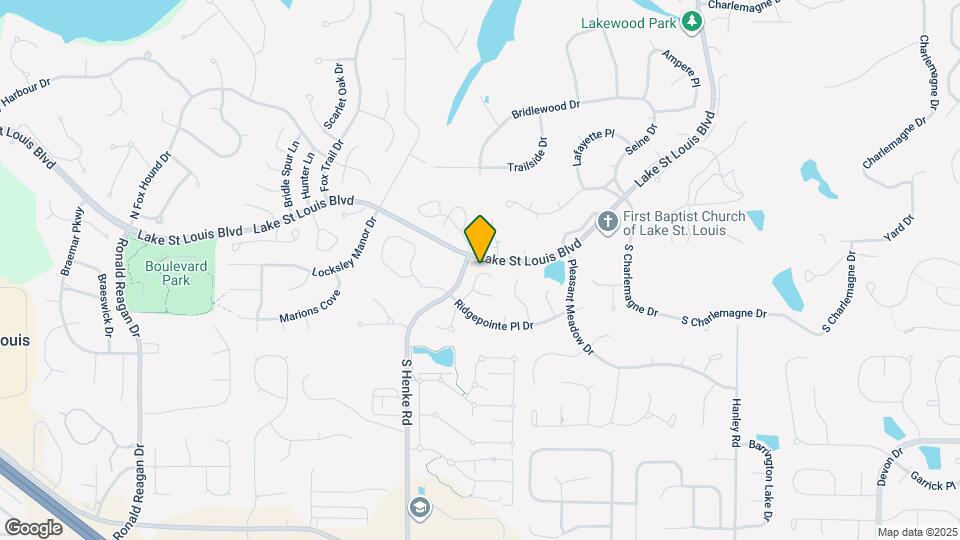 521 Upper Ridgepointe Ct Map and Location Details