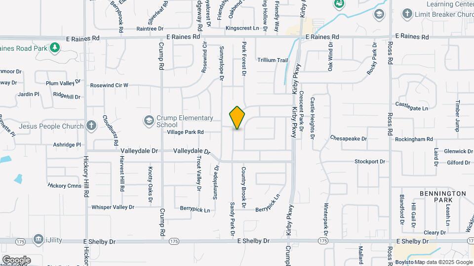 4414 Sandy Park Dr Map and Location Details