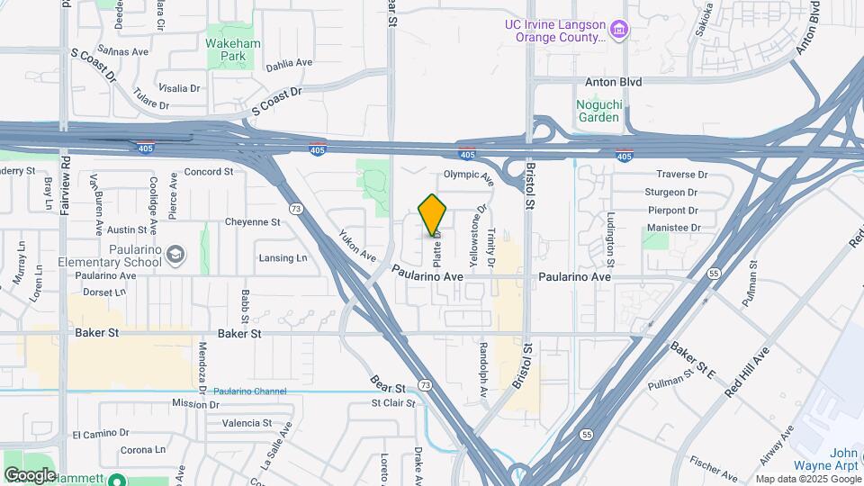 3095 Platte Dr Map and Location Details