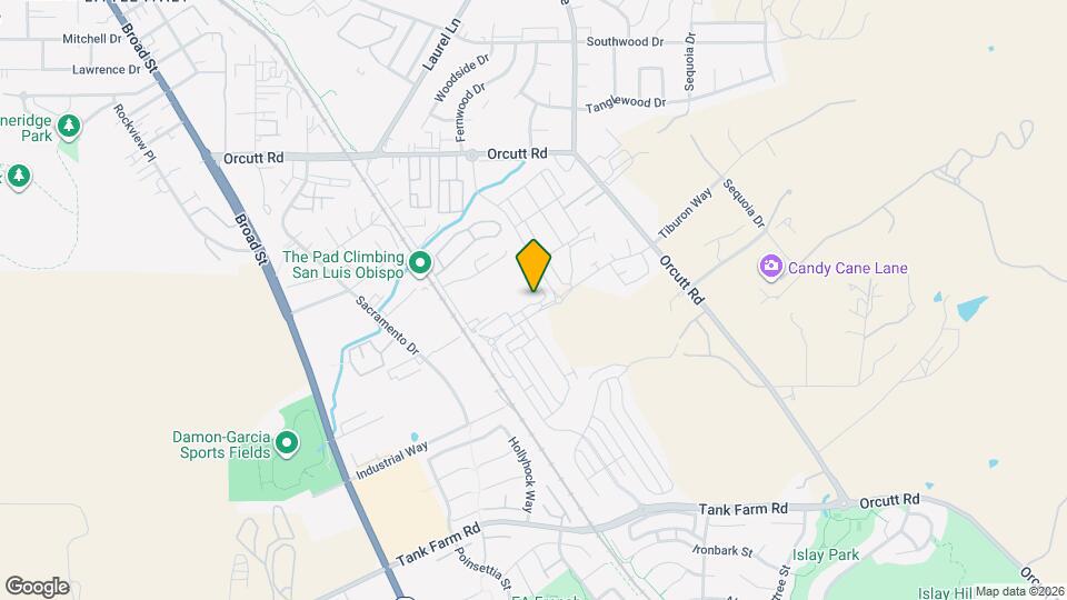 1146 Tiburon Way Map and Location Details