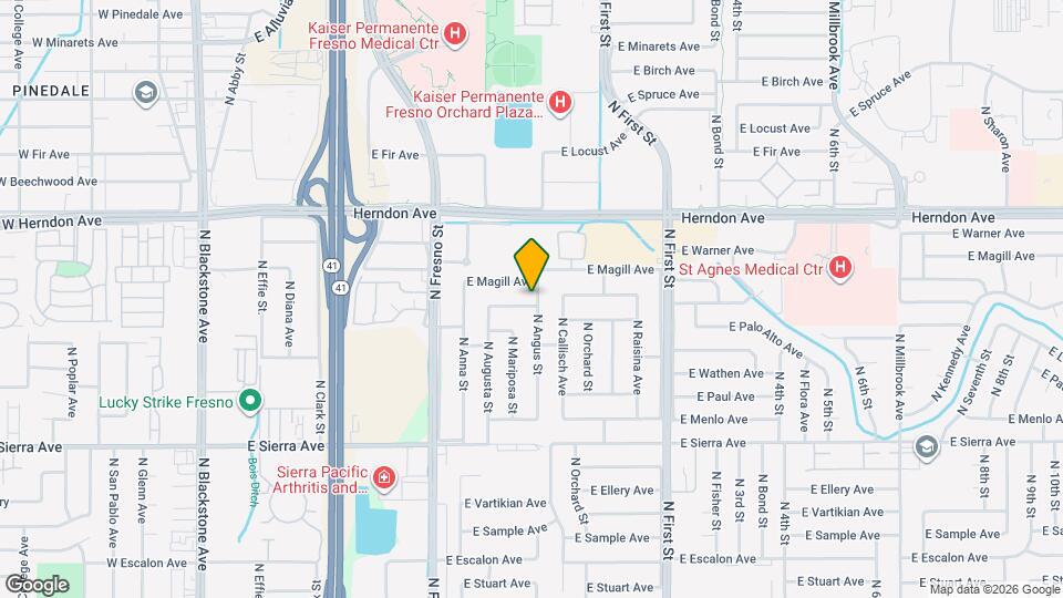 572 E Fremont Ave Map and Location Details