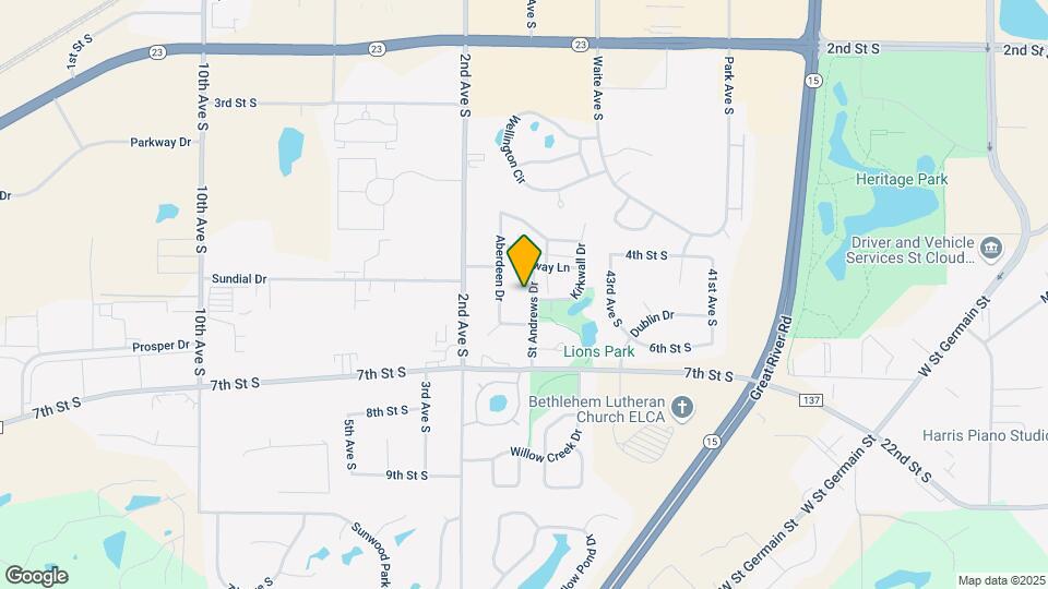 523 St Andrews Dr Map and Location Details