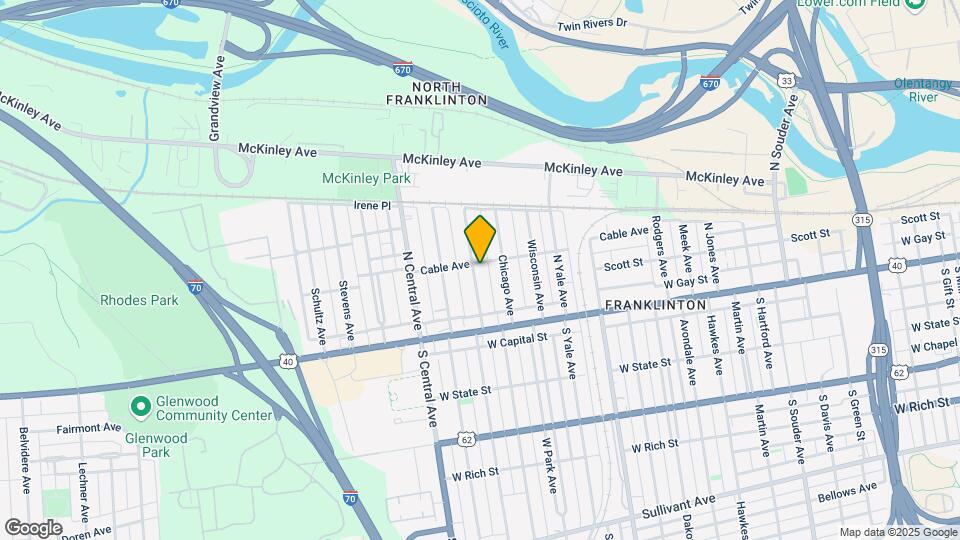 90 N Princeton Ave Map and Location Details