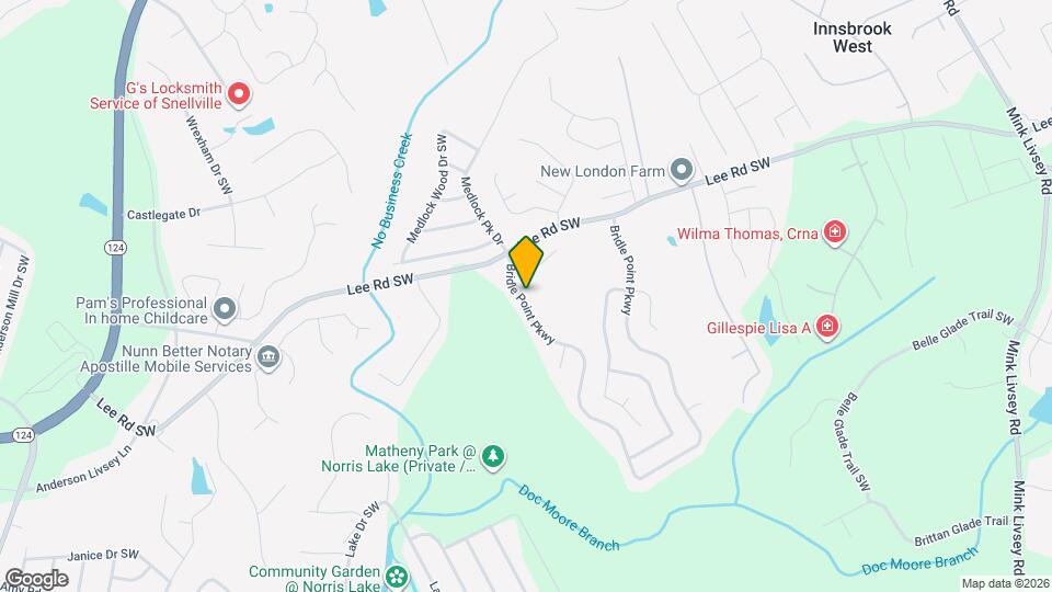 4360 Bridle Point Pkwy Map and Location Details