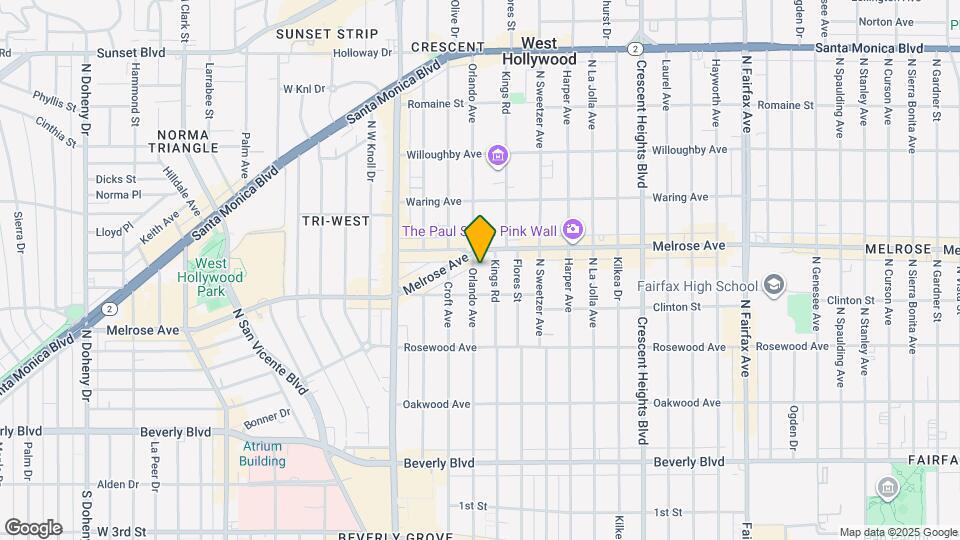 630 Orlando Ave Map and Location Details