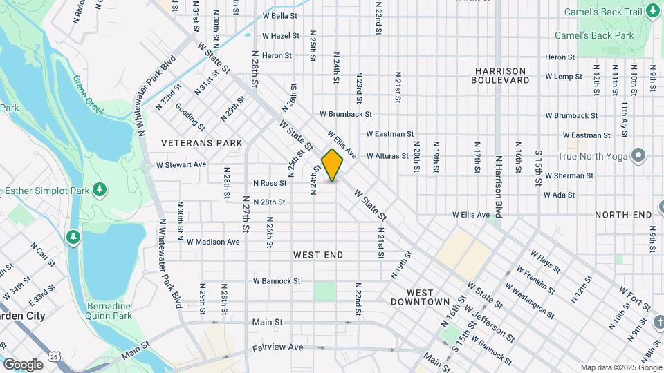 2301 W Regan Ave Map and Location Details