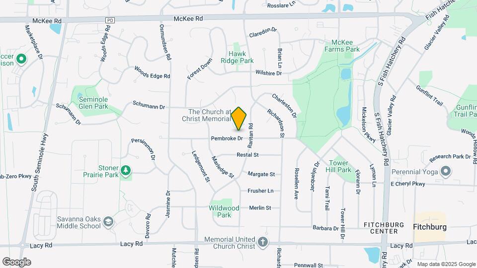 5736 Pembroke Dr Map and Location Details