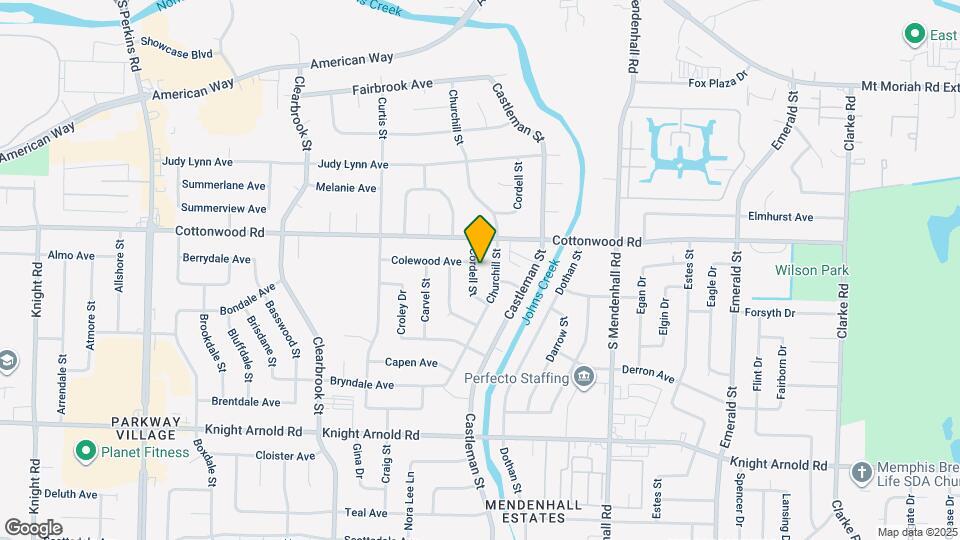 2960 Cordell St Mapa y Detalles de la Ubicación