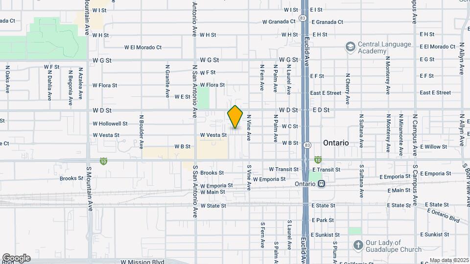 536 W Vesta St Mapa y Detalles de la Ubicación