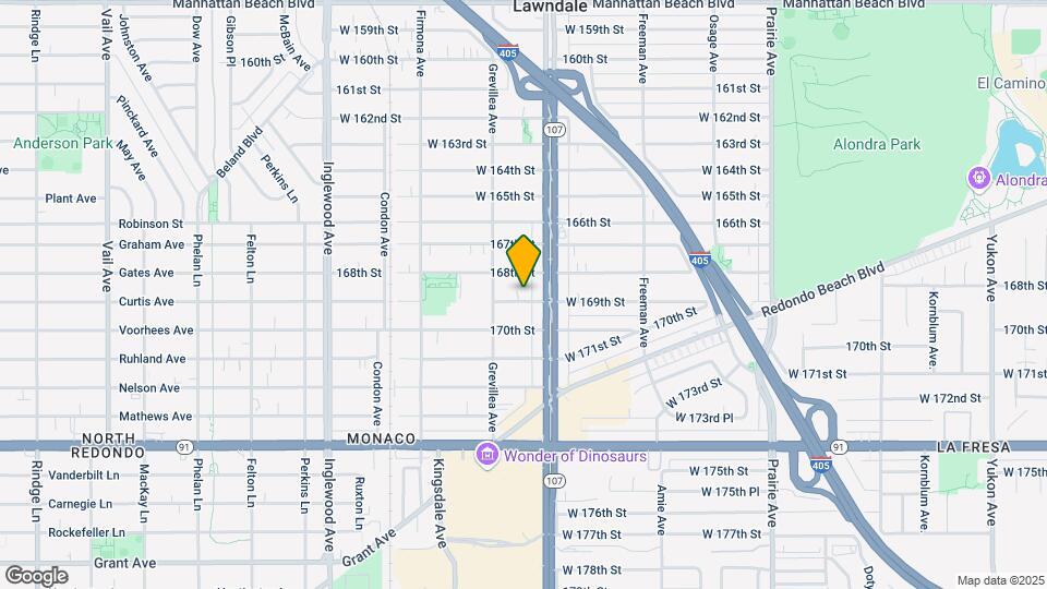 4425 169th St Map and Location Details