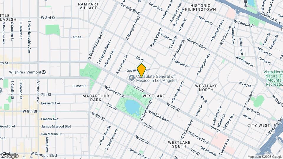 501 Grand View St Mapa y Detalles de la Ubicación