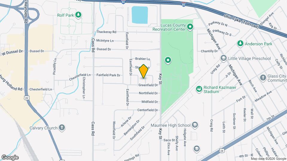 1409 Bradshaw Ct Map and Location Details