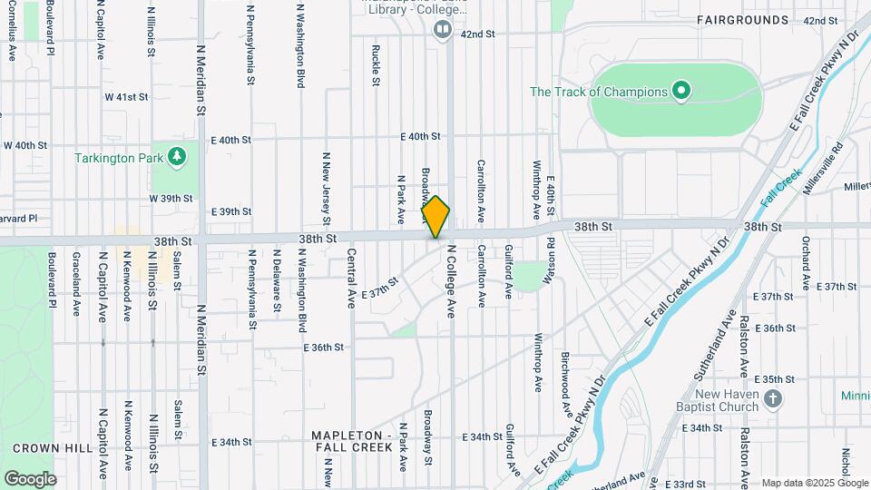 636 E 37th St Map and Location Details