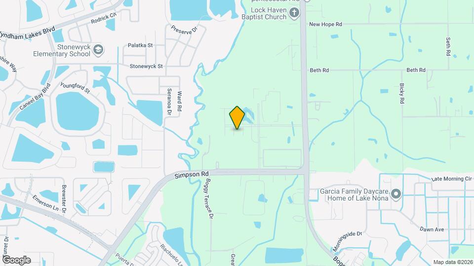 14909 Harvest St Map and Location Details