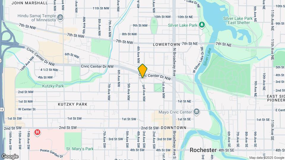 307 3rd Ave NW Map and Location Details