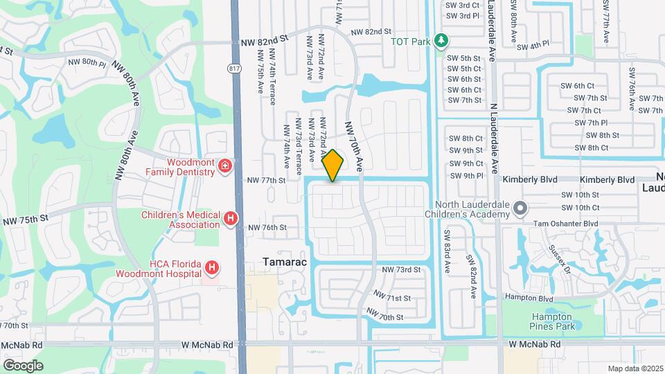 7204 NW 77th St Map and Location Details