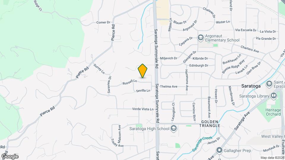 20607 Russell Ln Map and Location Details