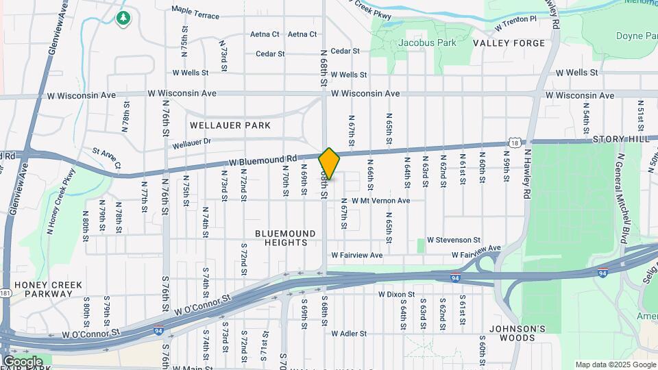328 N 68th St Map and Location Details