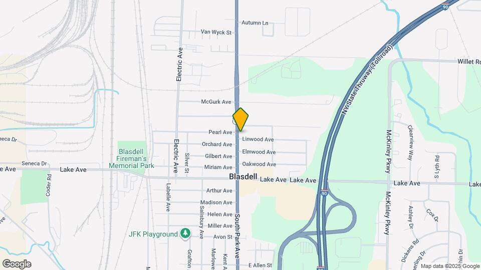 3648 S Park Ave, Unit Upper Front Unit Mapa y Detalles de la Ubicación