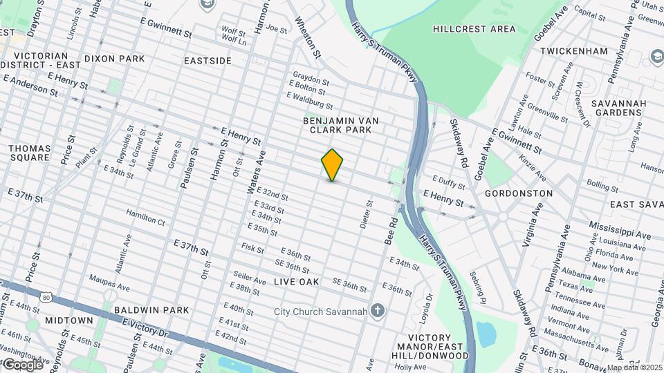 1315 E Anderson St Map and Location Details