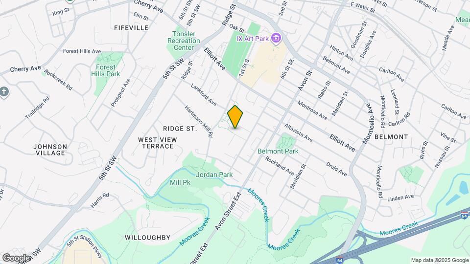 503 Rockland Ave Map and Location Details