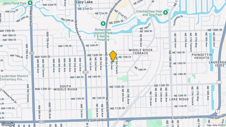 1506 5th Ave Map and Location Details