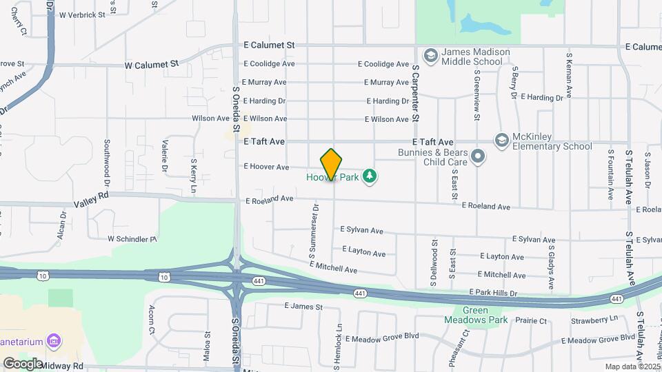 2627 S Jackson St Map and Location Details