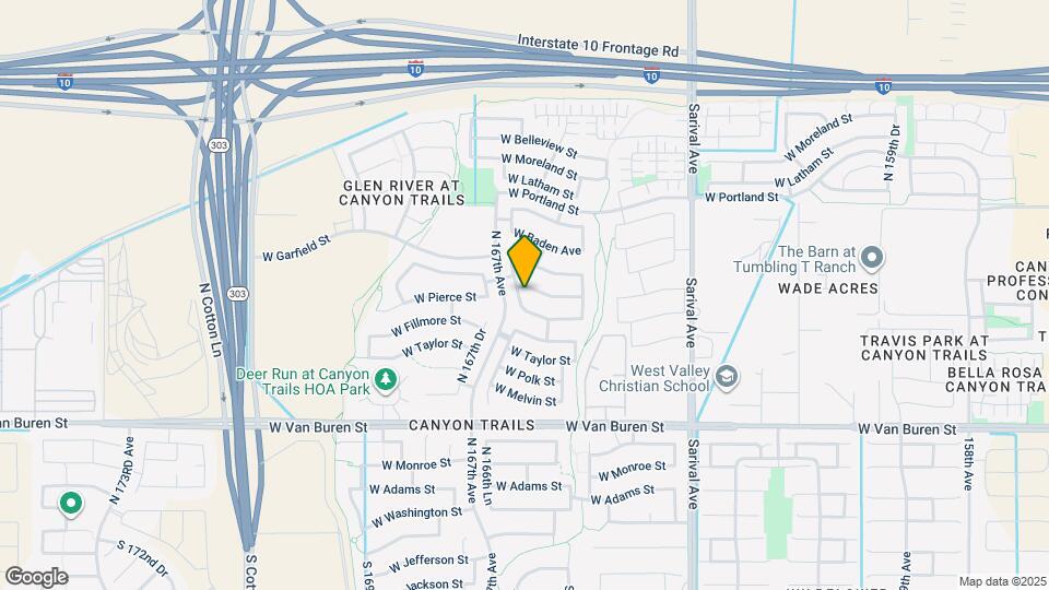 16671 W McKinley St Map and Location Details