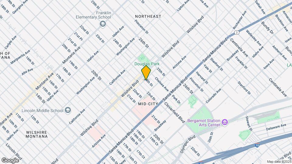 1228 24th St Mapa y Detalles de la Ubicación