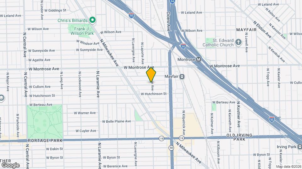 4903 W Cullom Ave Map and Location Details